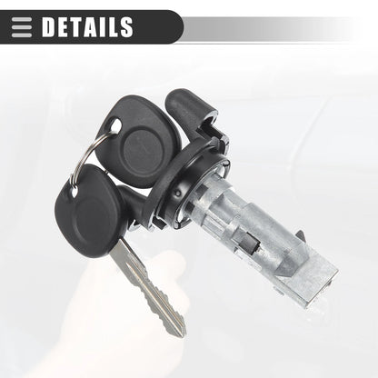 Ignition Switch Lock Cylinder Set for Chevy Silverado 1500 (1999-2004)