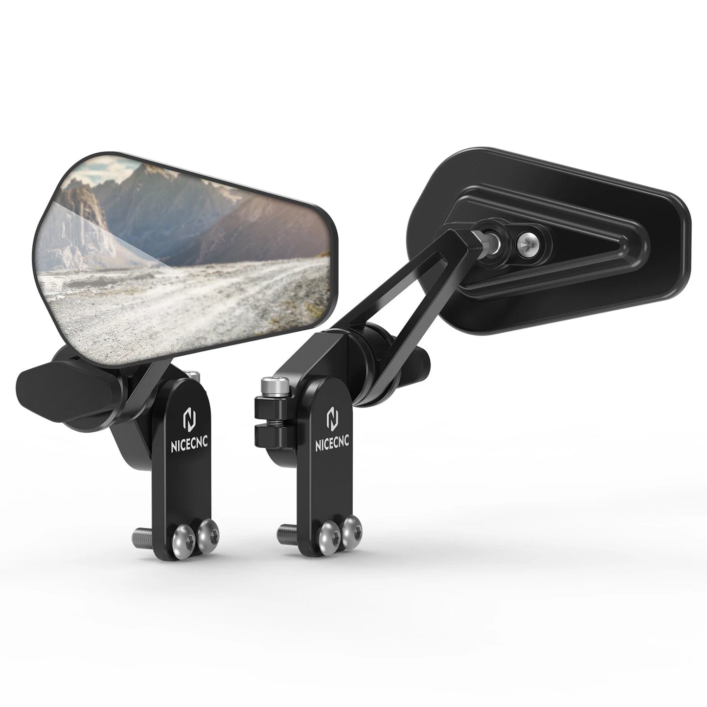 Quick Flip Arrow Mirrors Kit for Yamaha Tenere 700, XSR700, MT-07, FZ-07 (2016-2023)