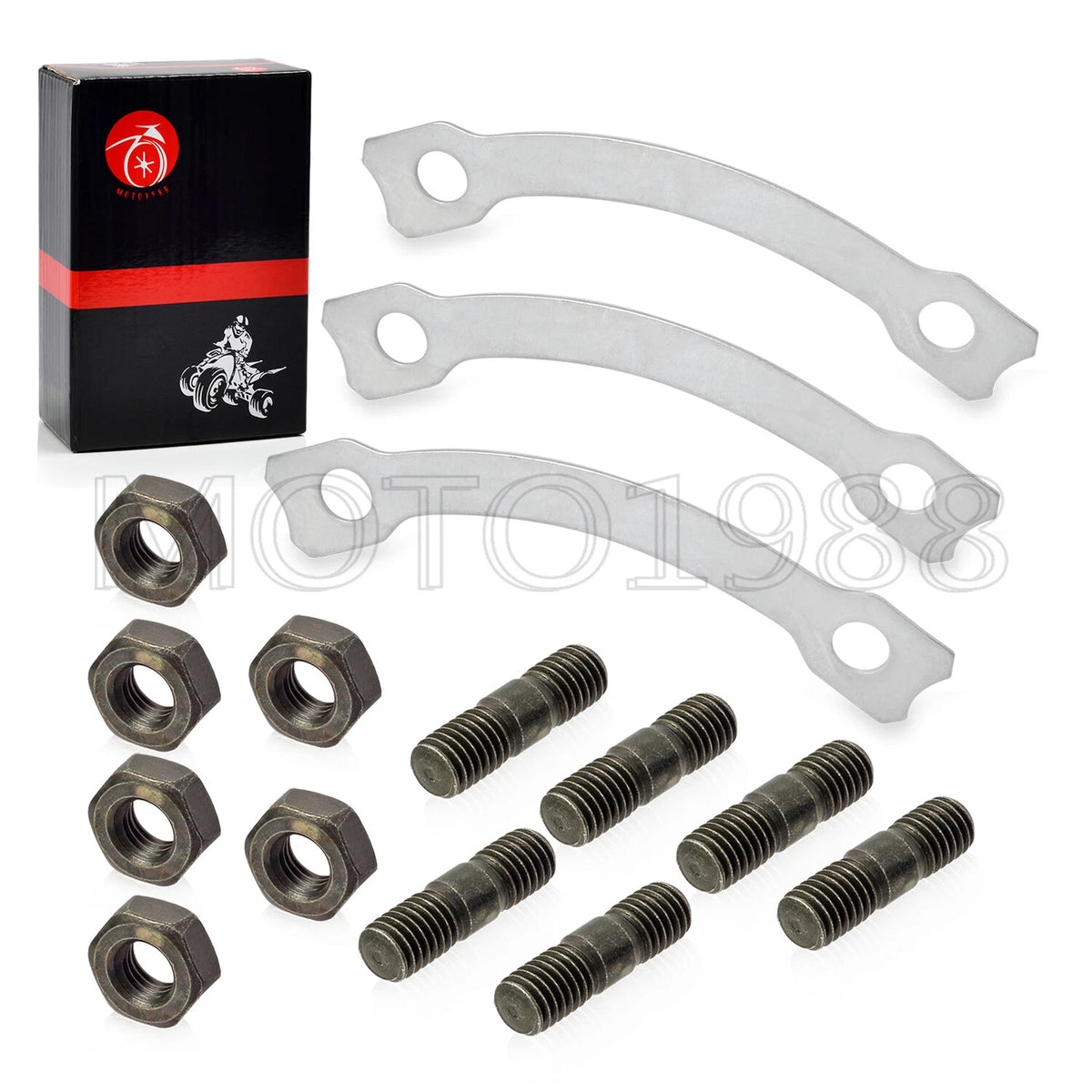 Rear Wheel Sprocket Bolt Lock Washer Kit for YAMAHA Raptor 660 (2001–2005)