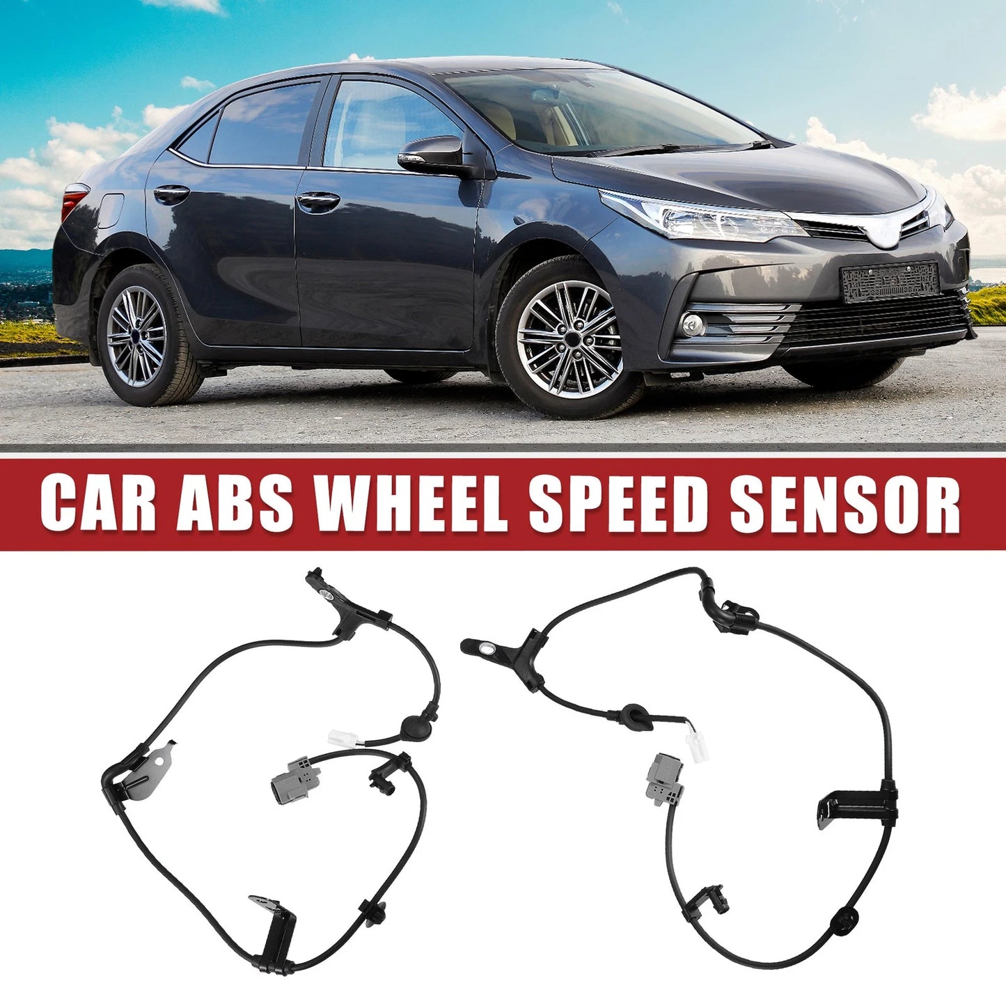 ABS Wheel Speed Sensor for Toyota Corolla (2014-2019) - 1 Pair