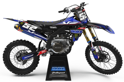Custom Graphics Full Kit for Yamaha YZF 250 (2010-2013) FURY STYLE Stickers