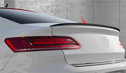 Factory Style Rear ABS Black Wing Spoiler for Volkswagen Arteon CC (2019-2024)