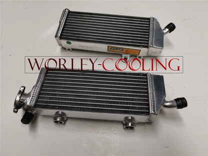 Aluminum Radiator & Silicone Hoses for KTM SXF/SX-F 250 350 450 (2011-2012)