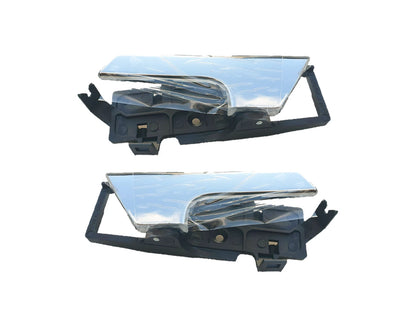 Right/Left Front & Rear Chrome Inner Door Handles 2 x for Holden Barina TK (2005–2011)