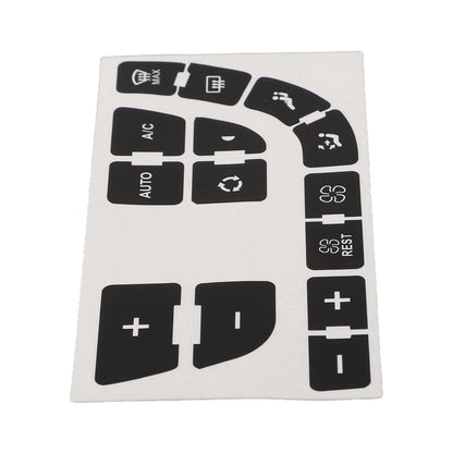 Stickers Set for Citroen C4 Grand Picasso Climate Buttons