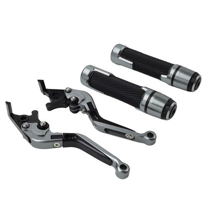 Extendable Brake Clutch Levers Grip Set for Kawasaki Z650 Z900 (2017-2023)
