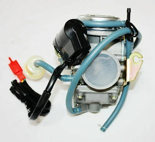 Electric Auto Choke 24mm Carburetor for GY6 125 150cc ATV Quad Bike