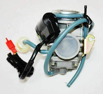 Electric Auto Choke 24mm Carburetor for GY6 125 150cc ATV Quad Bike