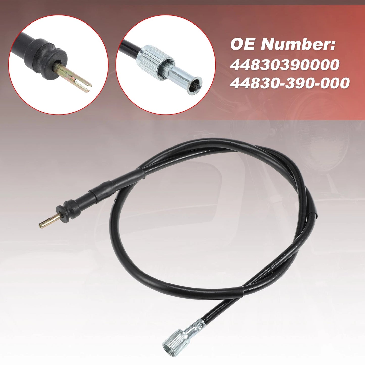 Speedometer Cable for Honda CB400F, CB500, CB550, CX500, CB750 (1975-1982)