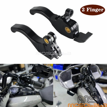 Brake & Clutch Lever Set for Harley Touring Street Glide CVO FLHXSE FLHX (24)