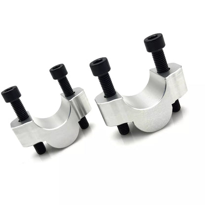 Handlebar Riser Clamp Kit for YAMAHA TENERE 700 (2019-2023) Silver