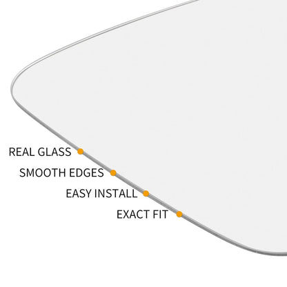 Passenger Side Mirror Glass w/ Adhesive for VOLVO S60 S80 V70 (2001-2006)