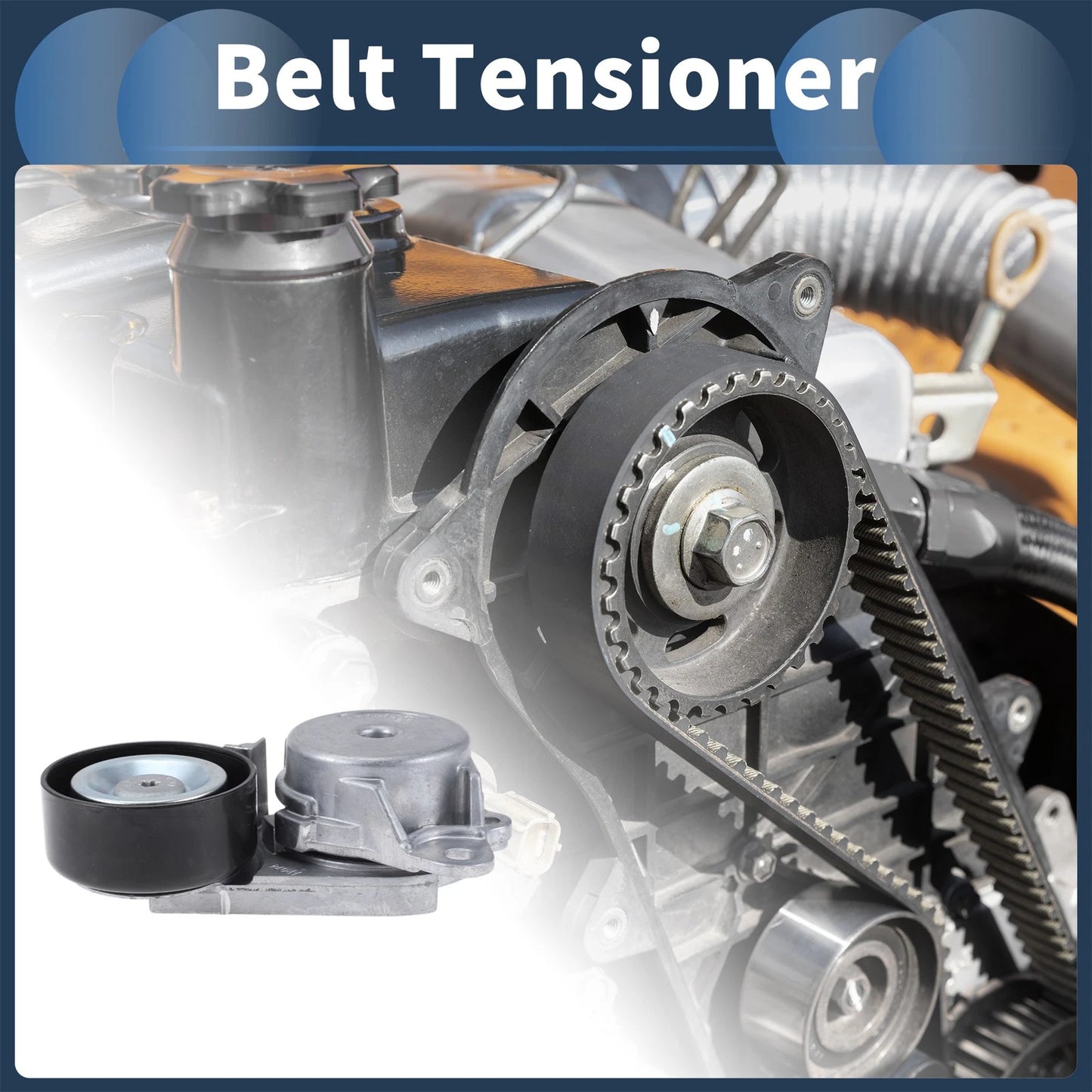 Belt Tensioner Metal 1 Pc for Toyota Corolla (2017–2018)