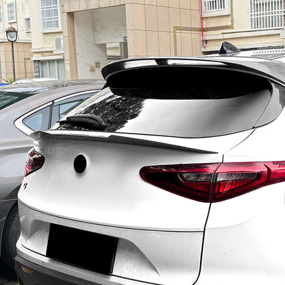 Rear Spoiler Lip + Roof Wing for Alfa Romeo Stelvio (2018-2024)
