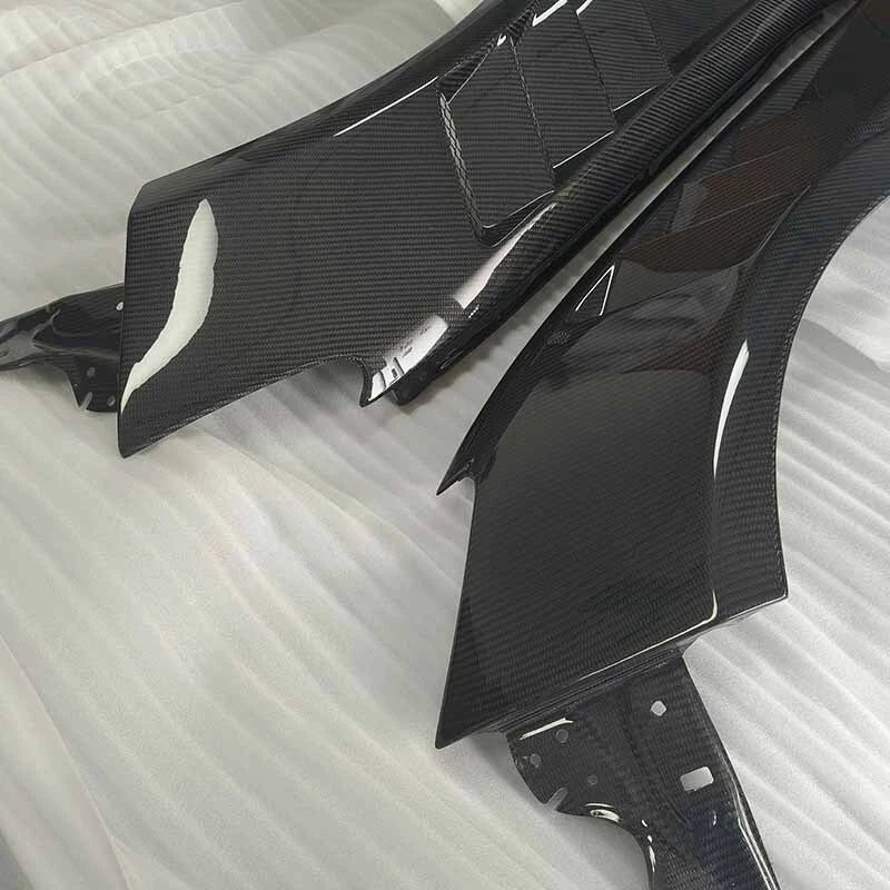 Real Carbon Fiber Front Side Fenders Vent Panel for Toyota GR86/Subaru BRZ 2022+