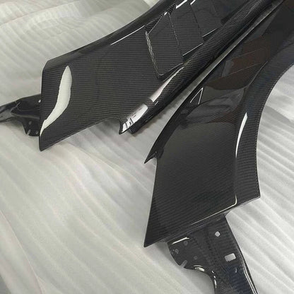 Real Carbon Fiber Front Side Fenders Vent Panel for Toyota GR86/Subaru BRZ 2022+