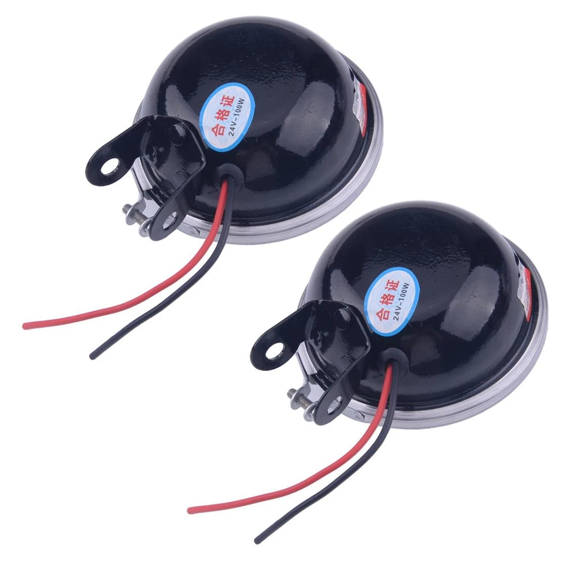 90mm Round Fog Spot Light Lamps for Van Bus Truck (Universal)