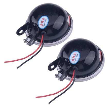 90mm Round Fog Spot Light Lamps for Van Bus Truck (Universal)