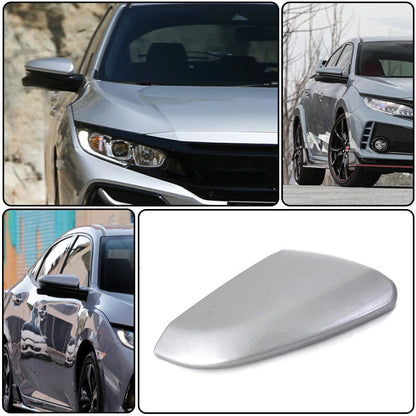 Mirror Cover Cap Trim Replacement for Honda Civic Right Side Silver (2016-2020)