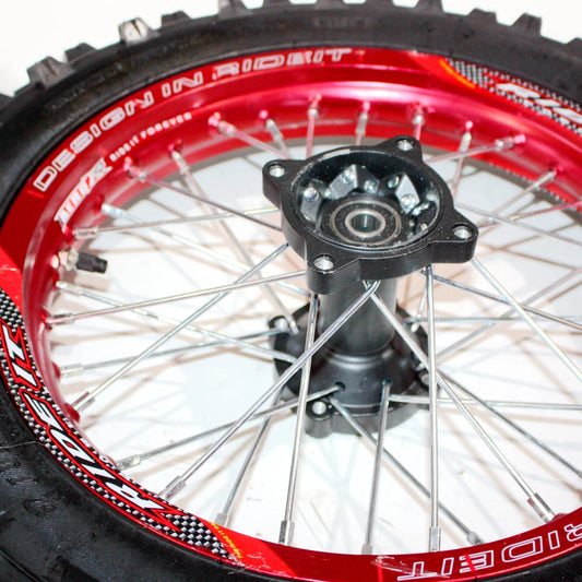 14" Rear Alloy Wheel Rim for PIT PRO Bigfoot Dirt Bike (90-100)
