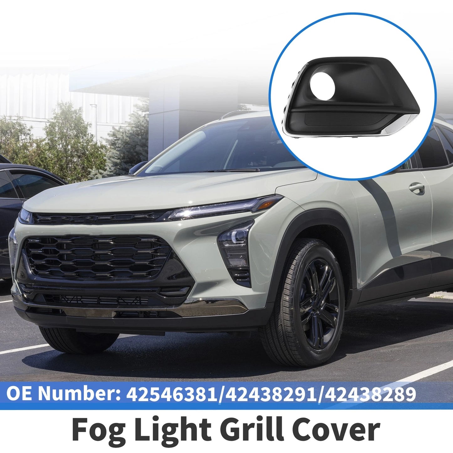 Front Right Fog Light Grill for Chevrolet Trax (2017 - 2019)