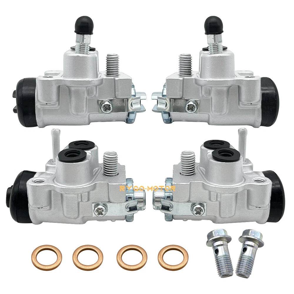 4 x Front Brake Wheel Cylinders for Honda Rancher 350 TRX350 (2000–2003)