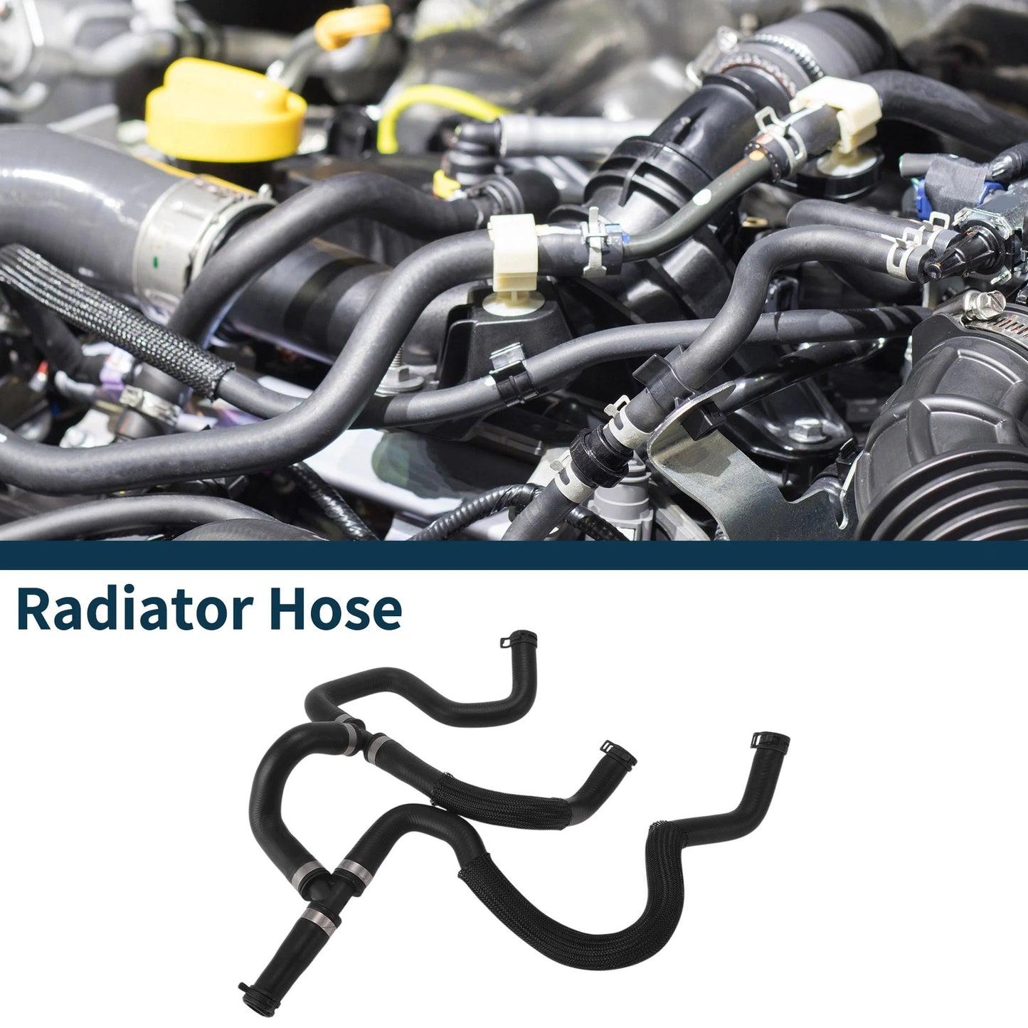 Radiator Hose for Ford Mondeo 2017-2018 Rubber Heating Water Pipe