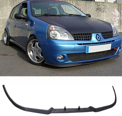 Front Bumper Lip 3 Pcs for Renault Clio Mk2 Mk3 (2001-2012)