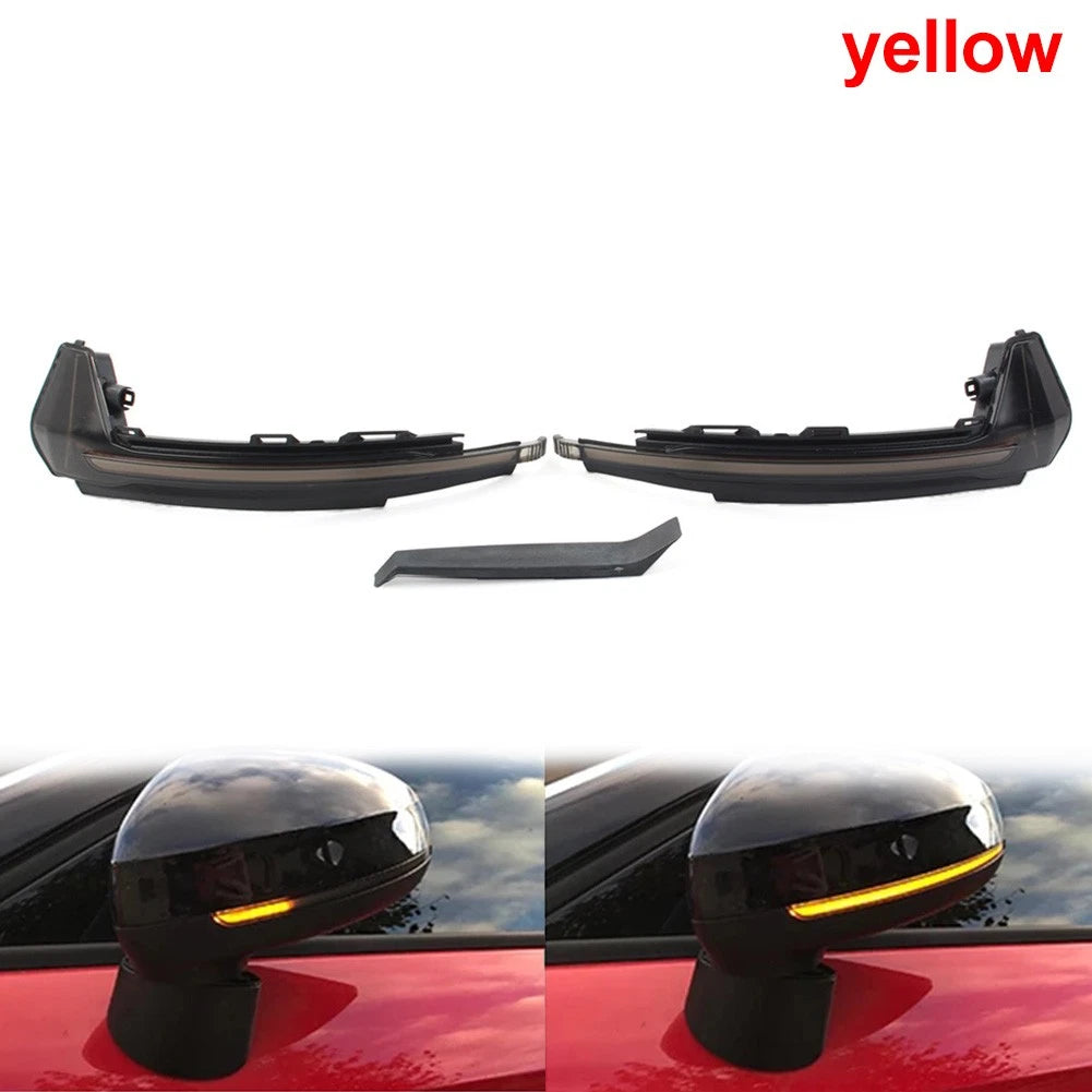 2 x Dynamic LED Mirror Indicator Turn Signal Lights for Audi A1 (2011-2019)