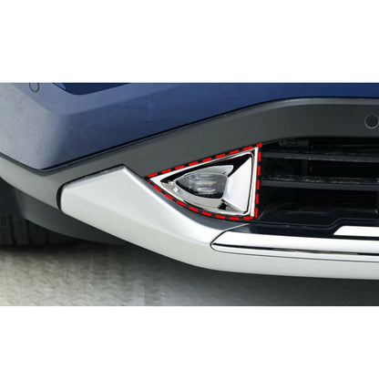Chrome Fog Light Bezel Covers for Nissan Rogue (2021-2022)