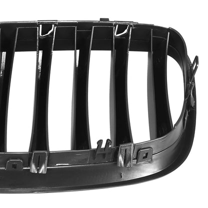 Front Grille Matte Black Kidney Grille for BMW X5 X6 E70 E71 (2007-2013)