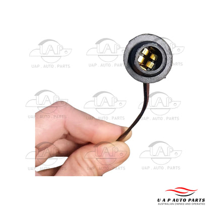 Wedge LED Globe Holder Rubber Connector Socket for Car 2 x (T10, W5W)