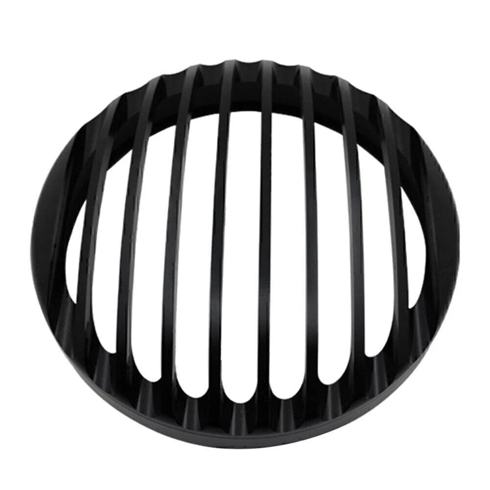 CNC Shallow Cut Headlight Grill Cover for Bobber Motorcycles