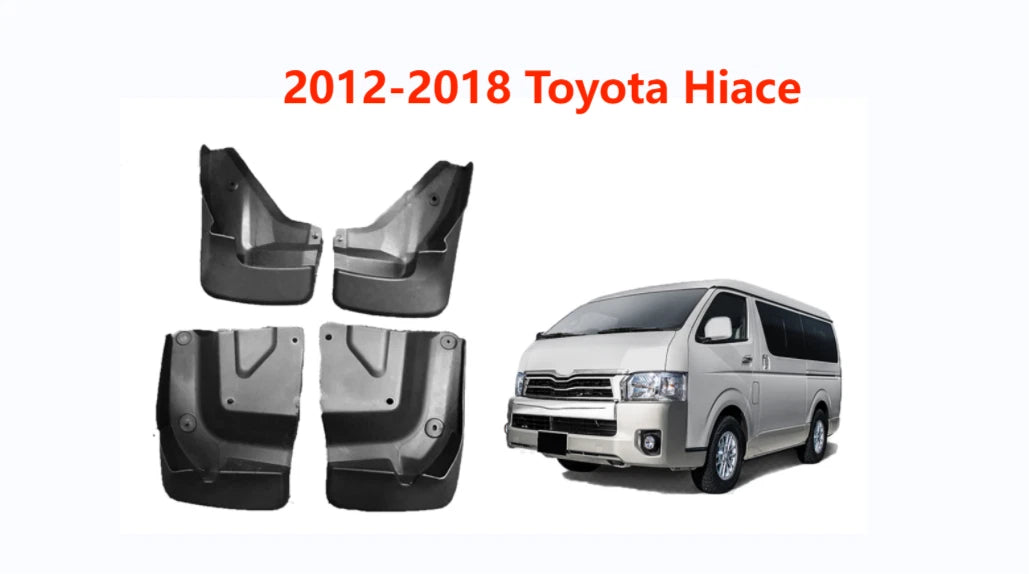 Mud Flaps Splash Guards for 2012-2018 Toyota Hiace (2012-2018)