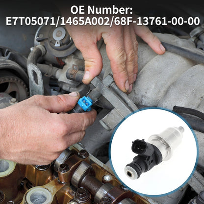 Fuel Injector E7T05071 for MITSUBISHI CARISMA 1.8 16V GDI (1997-2006) 1 Pc Black