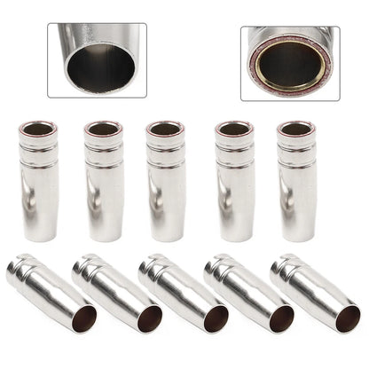 Conical Nozzle 2 x MB 15AK MIG MAG Welding Torch Shield Cup for Make & Model