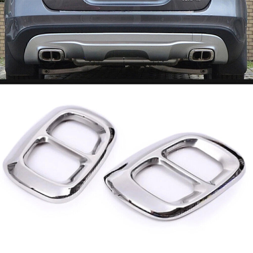 Dual Muffler Tip Cover Trim for Benz GLA X156 (2015-2018)