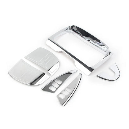 Tri Line Gauge Stereo Accent Set for Harley Touring Electra Glide (2014-2022)