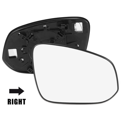 Right Side Heated Mirror Glass with Backing Plate for Toyota RAV4