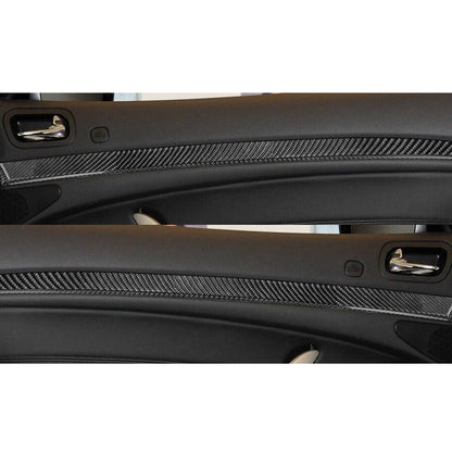 Carbon Fiber Rear Door Panel Trim Cover for Infiniti G37 (2007-2013)