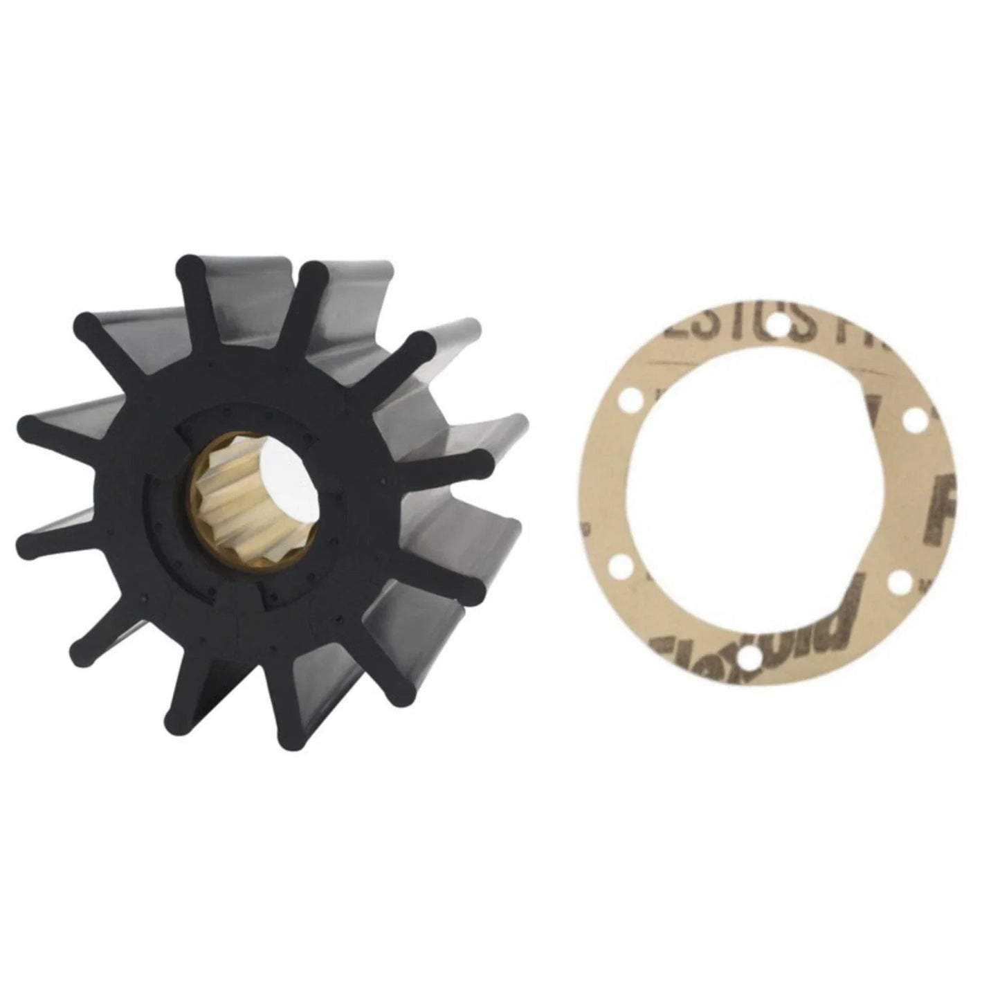 Neoprene Water Pump Impeller Kit for Jabsco/Johnson 09-819B, 5196168