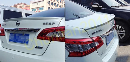 Boot Spoiler Wing for Nissan Sentra 2013-2019 Unpainted ABS (2013-2019)