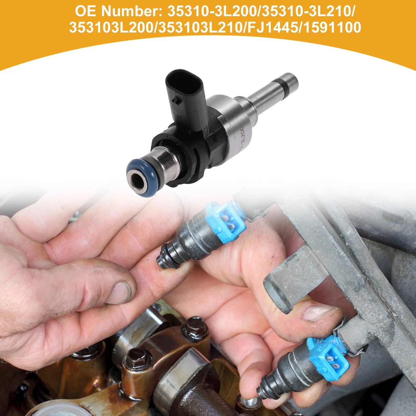 Fuel Injector 1 Pcs for Kia Sedona Gas 3.3L (2019-2021)