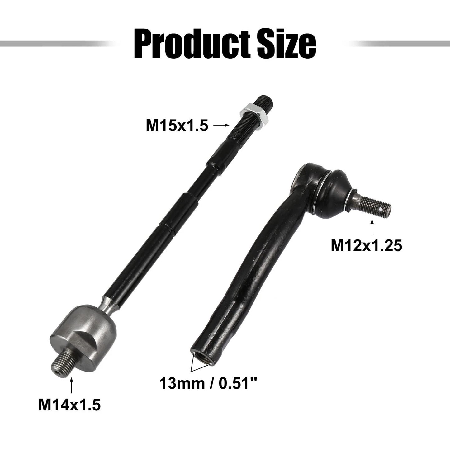 Tie Rod End Links Kit  for Toyota Corolla (2003-2008)
