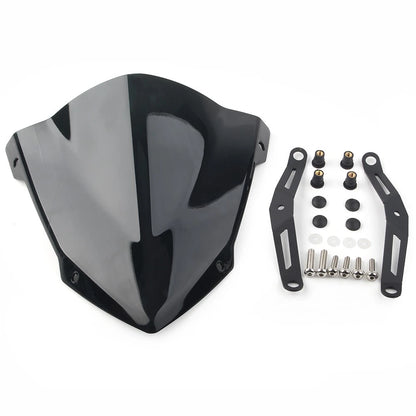 Windscreen w/Bracket for YAMAHA MT-25 MT-03 (2021-2022) Black