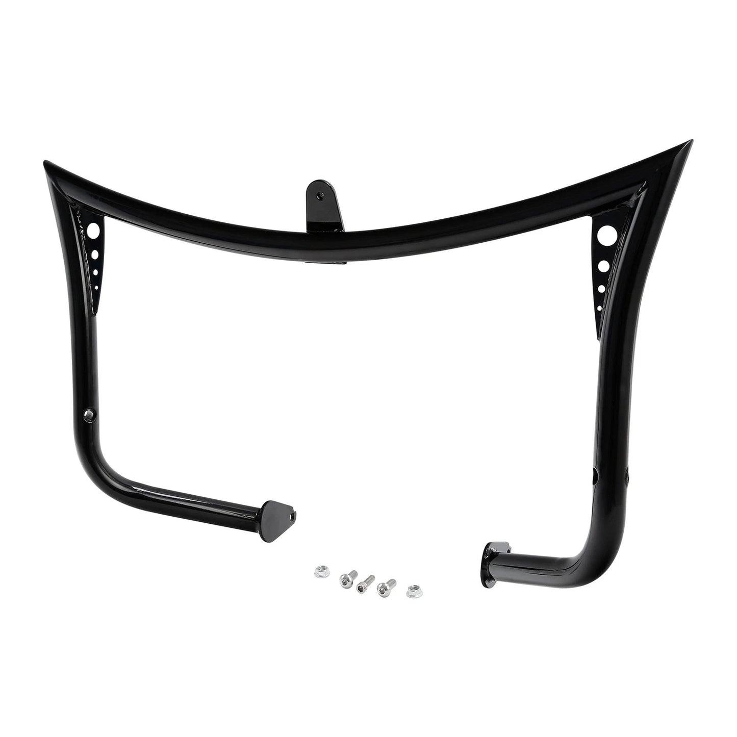 Engine Guard Crash Bar for Harley Road Electra Glide (1997-2008) Black/Chrome