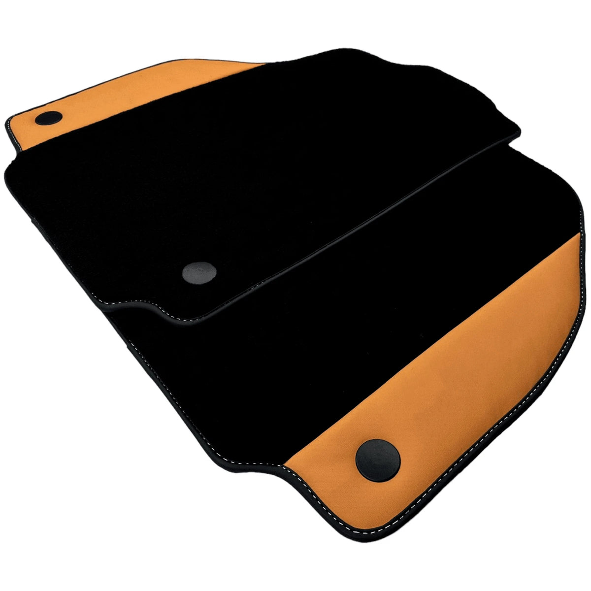 Beige Nappa Leather Floor Mats for Ferrari 458 GT2 (2010-2015)