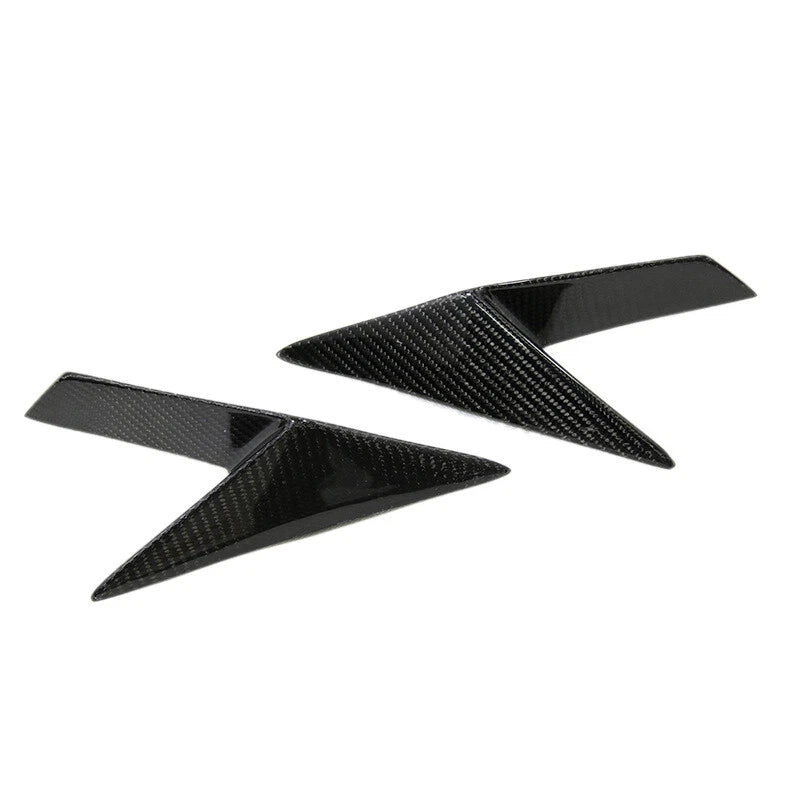 Carbon Fiber Side Bumper Fender Cover Trim Fit For Lamborghini Aventador LP700