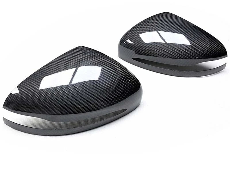 DRY Carbon Fiber Add-on Side Mirror Shell Cover Caps For Benz W167 GLE 2019-2020