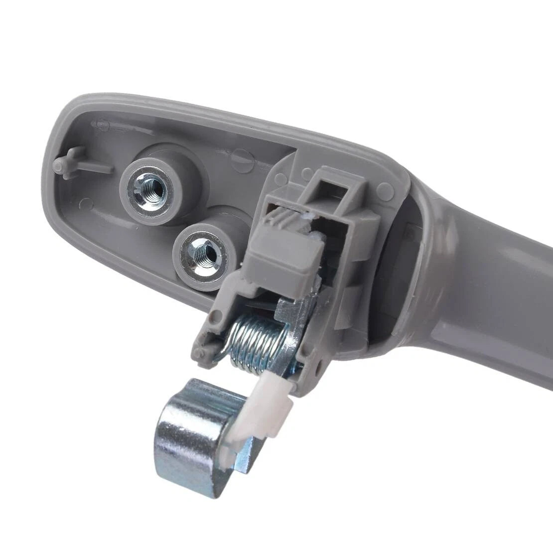 2 x Rear Outer Door Handles for Mazda 5 (2006-2015) - Gray Replacement Parts